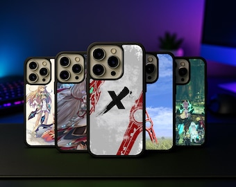 Xenoblade Chronicles Inspired Phone Case, Monado Sword Fantasy JRPG Design for iPhone 17 Pro Max case iPhone 16 Samsung S25 Ultra iPhone Air
