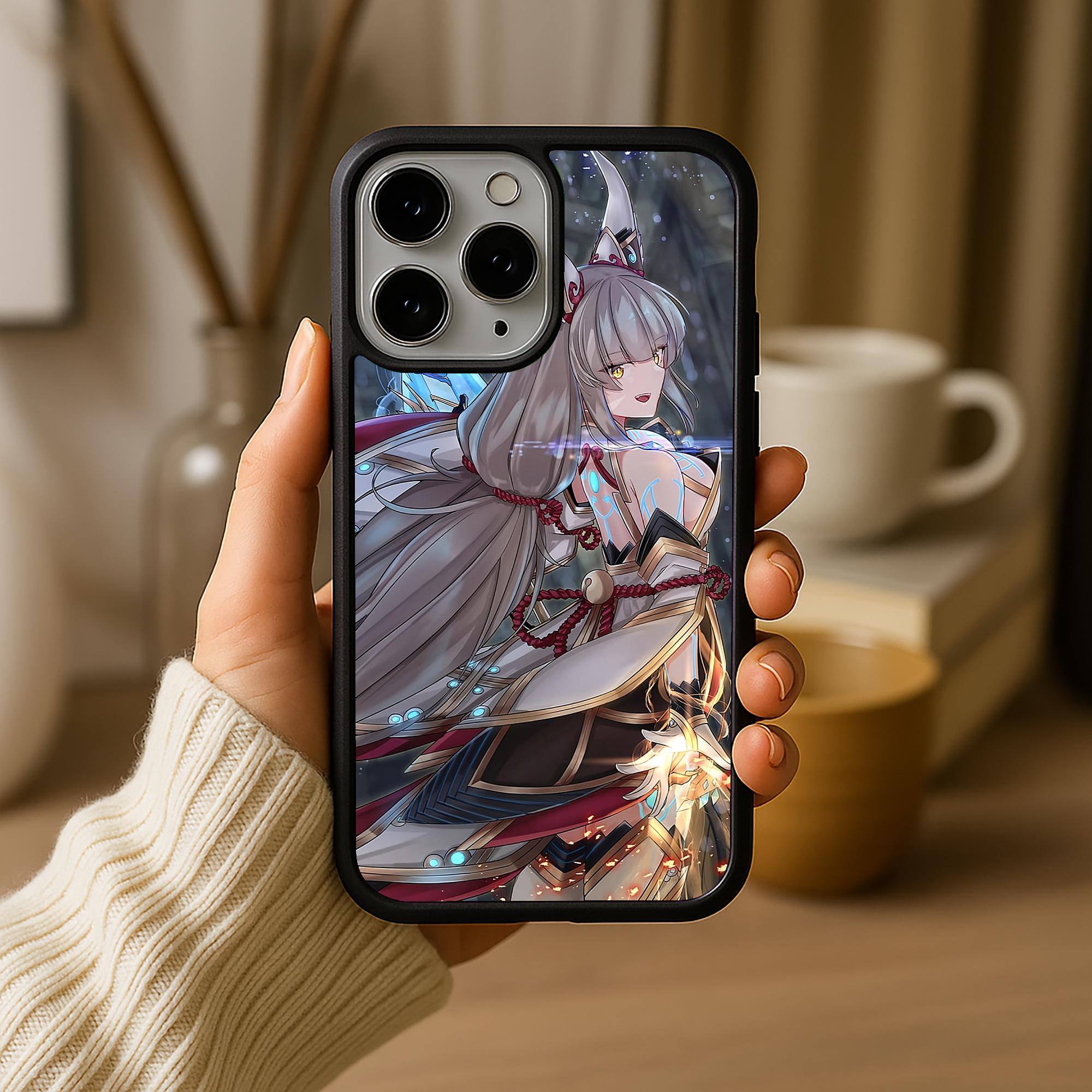Xenoblade Chronicles Inspired Phone Case, Monado Sword Fantasy