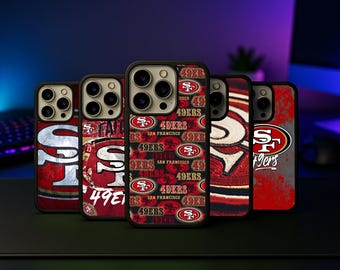 Game Day San Francisco 49ers Inspired Phone Case for iPhone 13 16 Pro Max Samsung S24