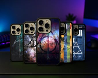 Enchanted Wizard Spell Book Symbols Phone Case for iPhone 17 Samsung Galaxy S26 17 Pro Max 16 Pro S24 Ultra