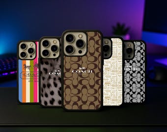 Premium Chic Fashion Pattern Inspired Phone Case for iPhone 17 Samsung Galaxy S26 17 Pro Max 16 Pro S24 Ultra