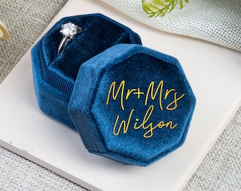 double slot ring box