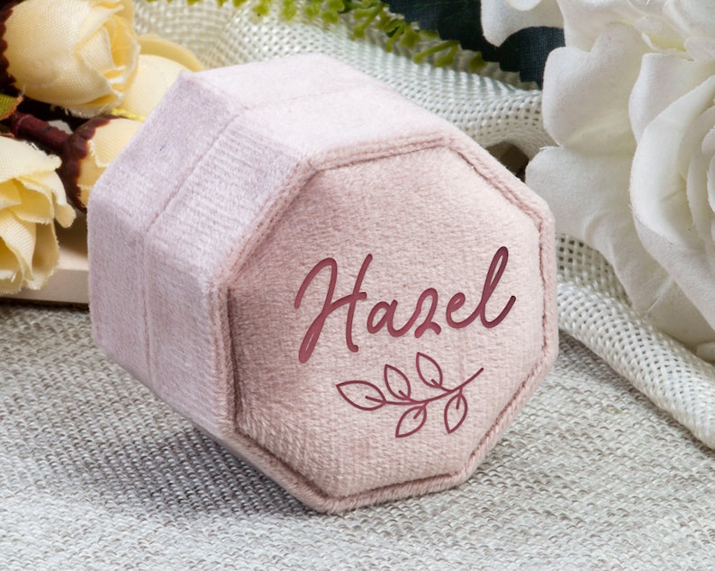 double slot ring box