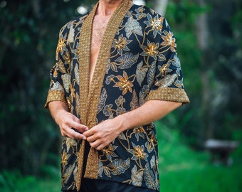kimono/ Batik kimono/ Silk kimono