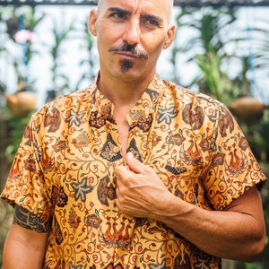 Camisas de vestir new arrivals para hombre de seda