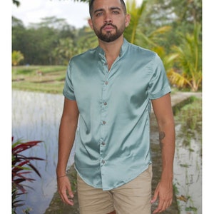 Man silk, event shirt