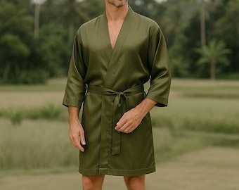 Man robe/ Silk robe / Men robe