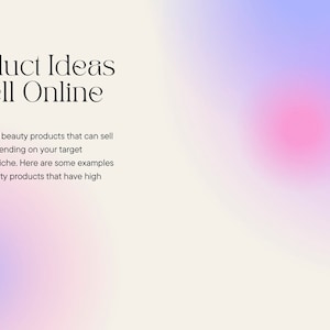 Beauty Product Ideas to Sell Online Fast!