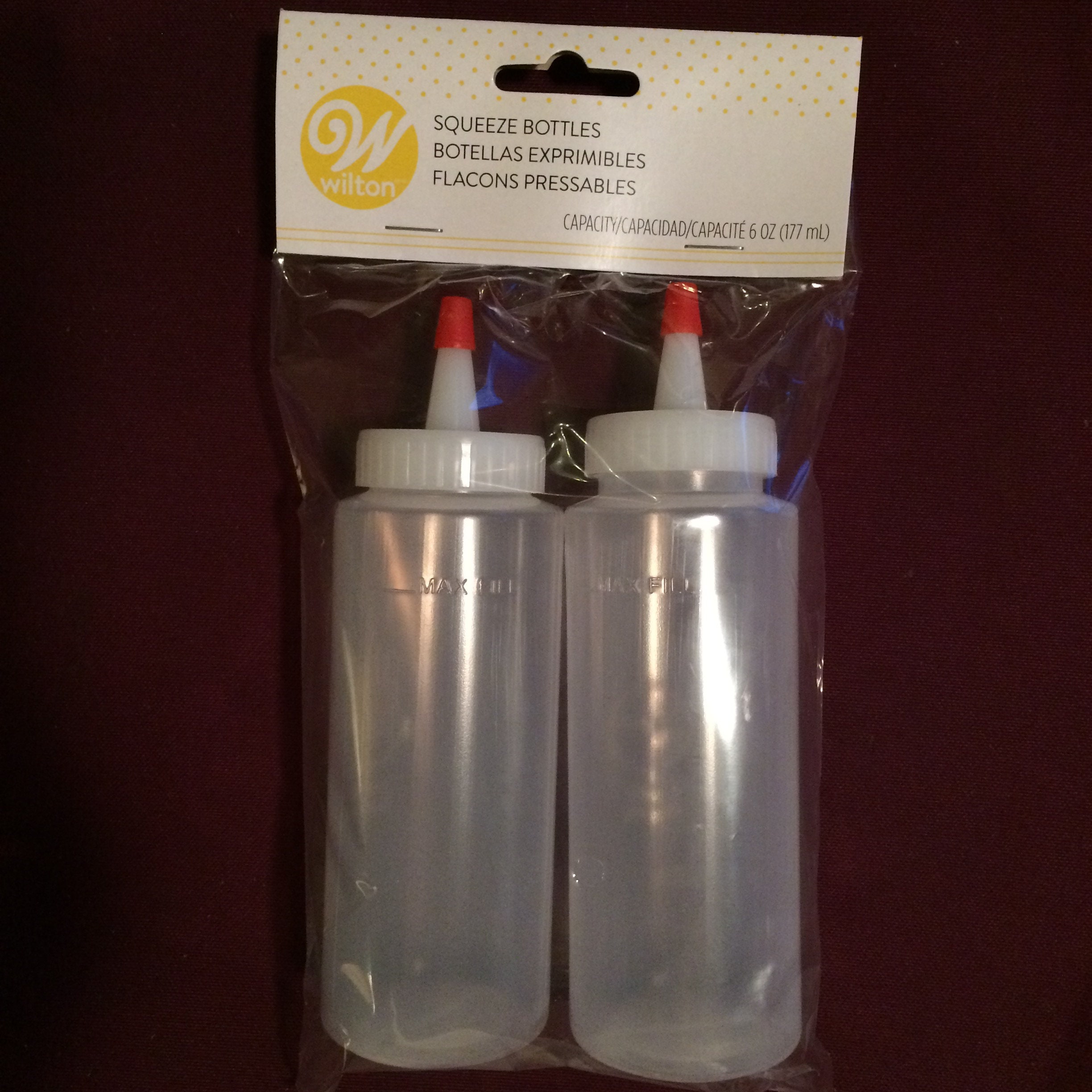 Candy Making & Cake Decorating Containers : Plastic Squeeze Bottles