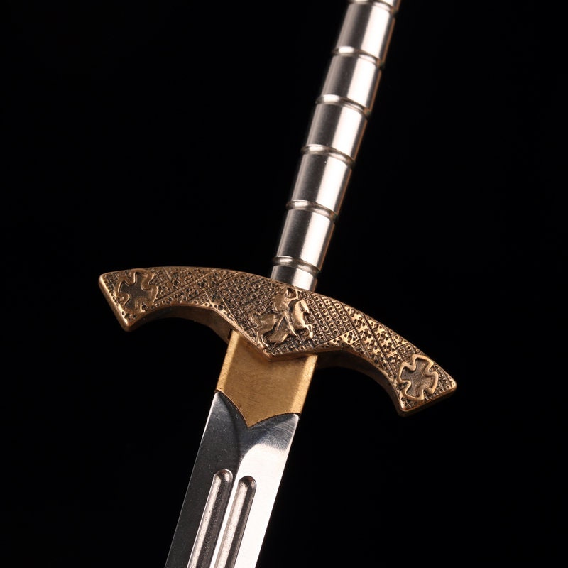 New Miniature 1 to 6 Arthur's Sword, Hand Knife and Sword Props, VG10 ...