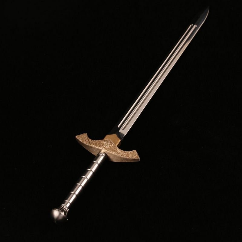 New Miniature 1 to 6 Arthur's Sword, Hand Knife and Sword Props, VG10 ...