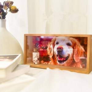 Custom LED Dog Lamp, Personalized 3D Pet Photo Light, Engraved Cat Night Light, Pet Lover Gift,Pet Memorial Lamp Desktop Decor Bedroom Decor