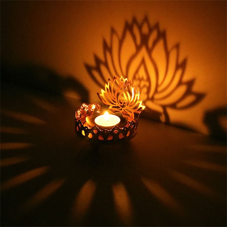 Ghee Lamp Butter Lamp Holder Cup Candle Holder Tibetan Brass Etsy