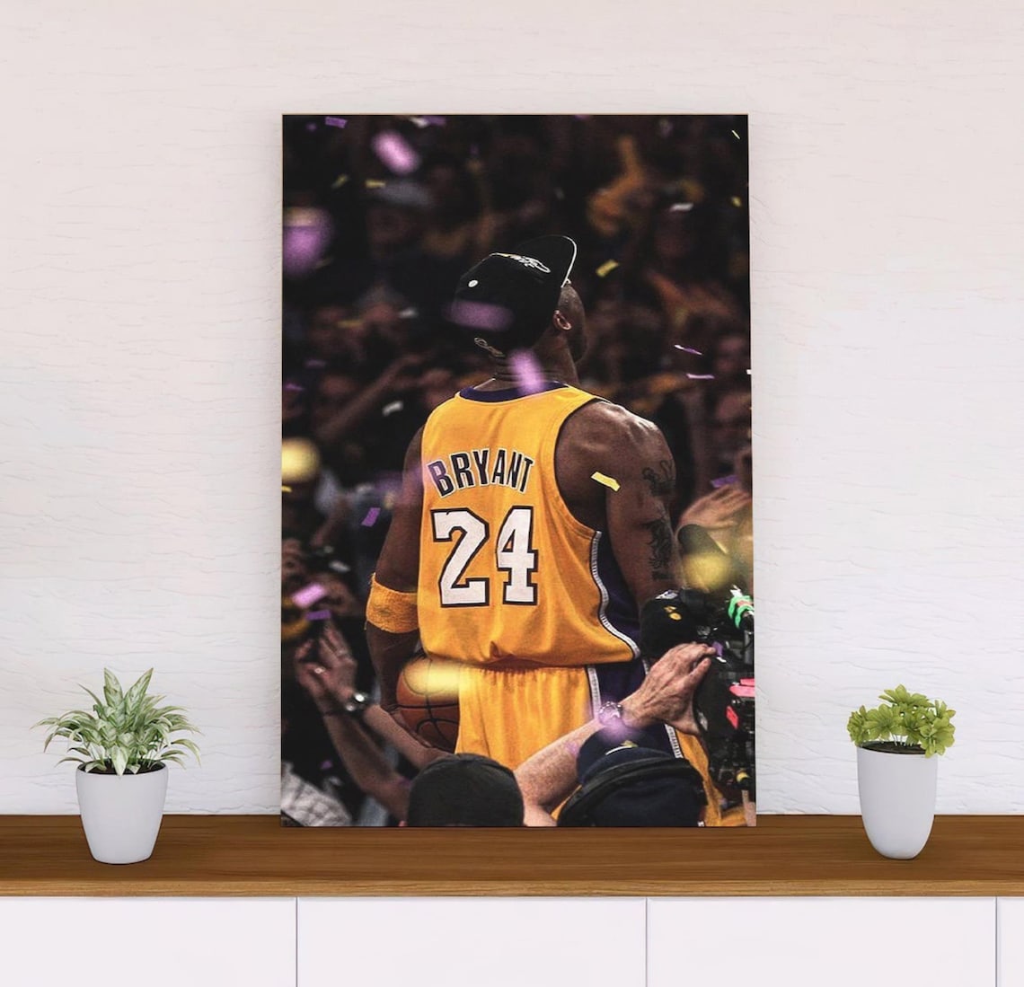 Kobe Bryant Poster Frame Kobe Bryant Art Los Angeles Lakers Etsy