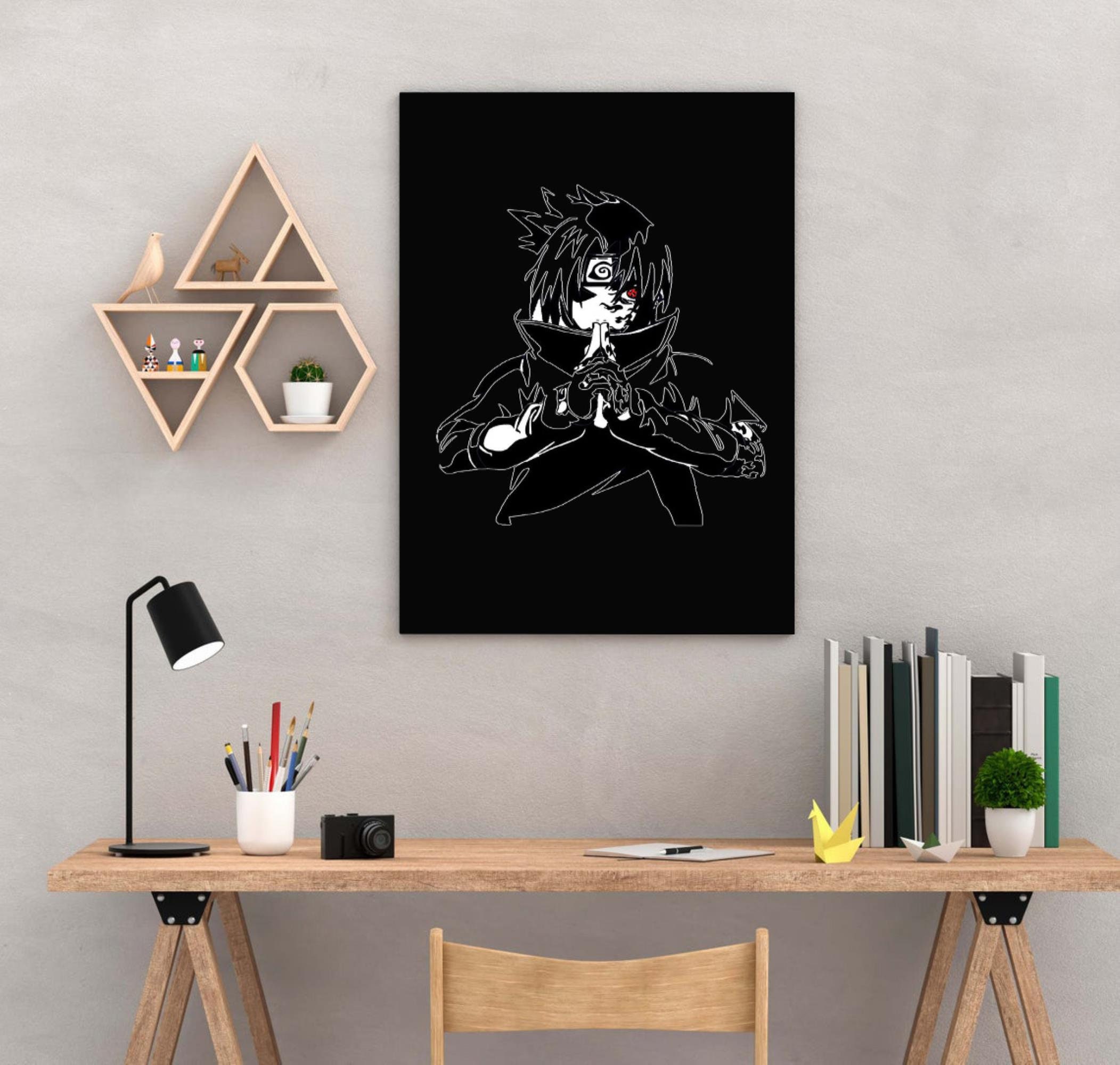 Japanese Anime Manga Posters Framed Naruto Posters Framed Etsy