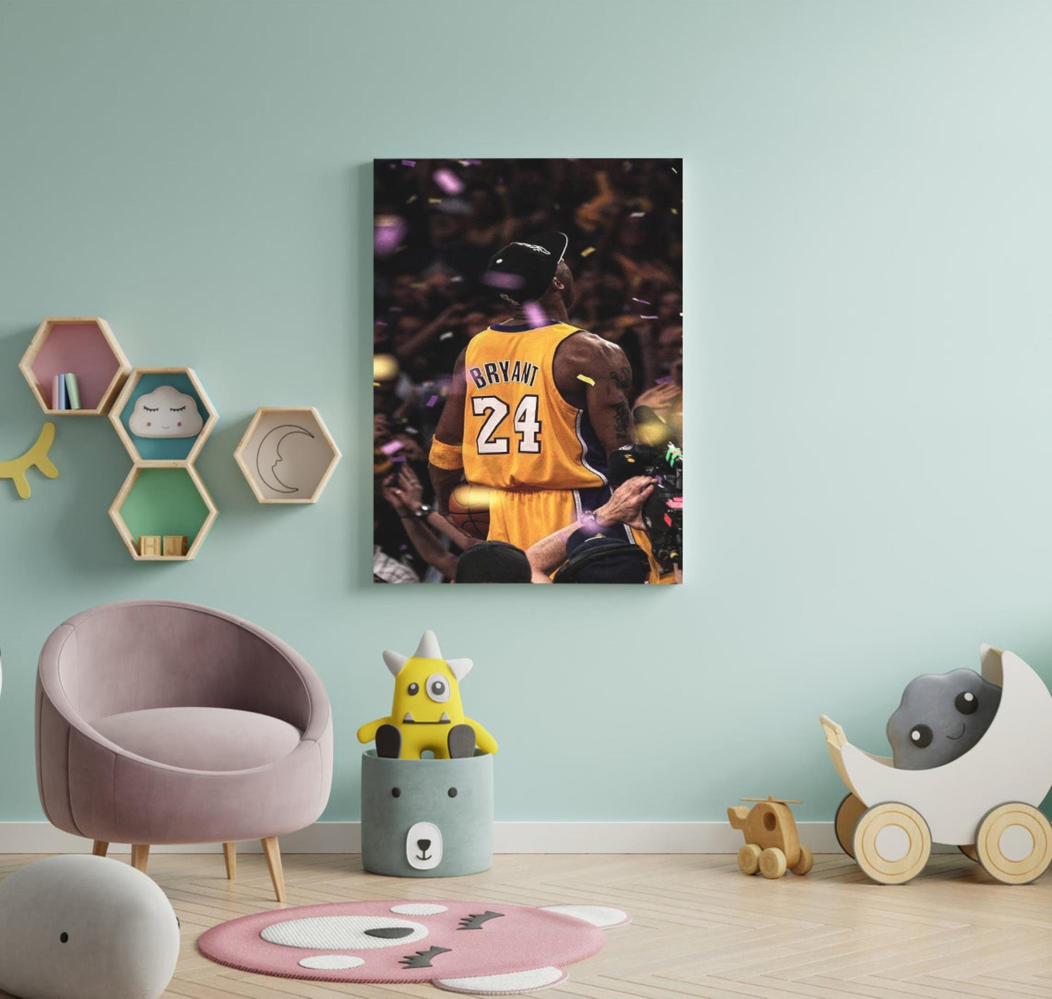 Kobe Bryant Poster Frame Kobe Bryant Art Los Angeles Lakers Etsy