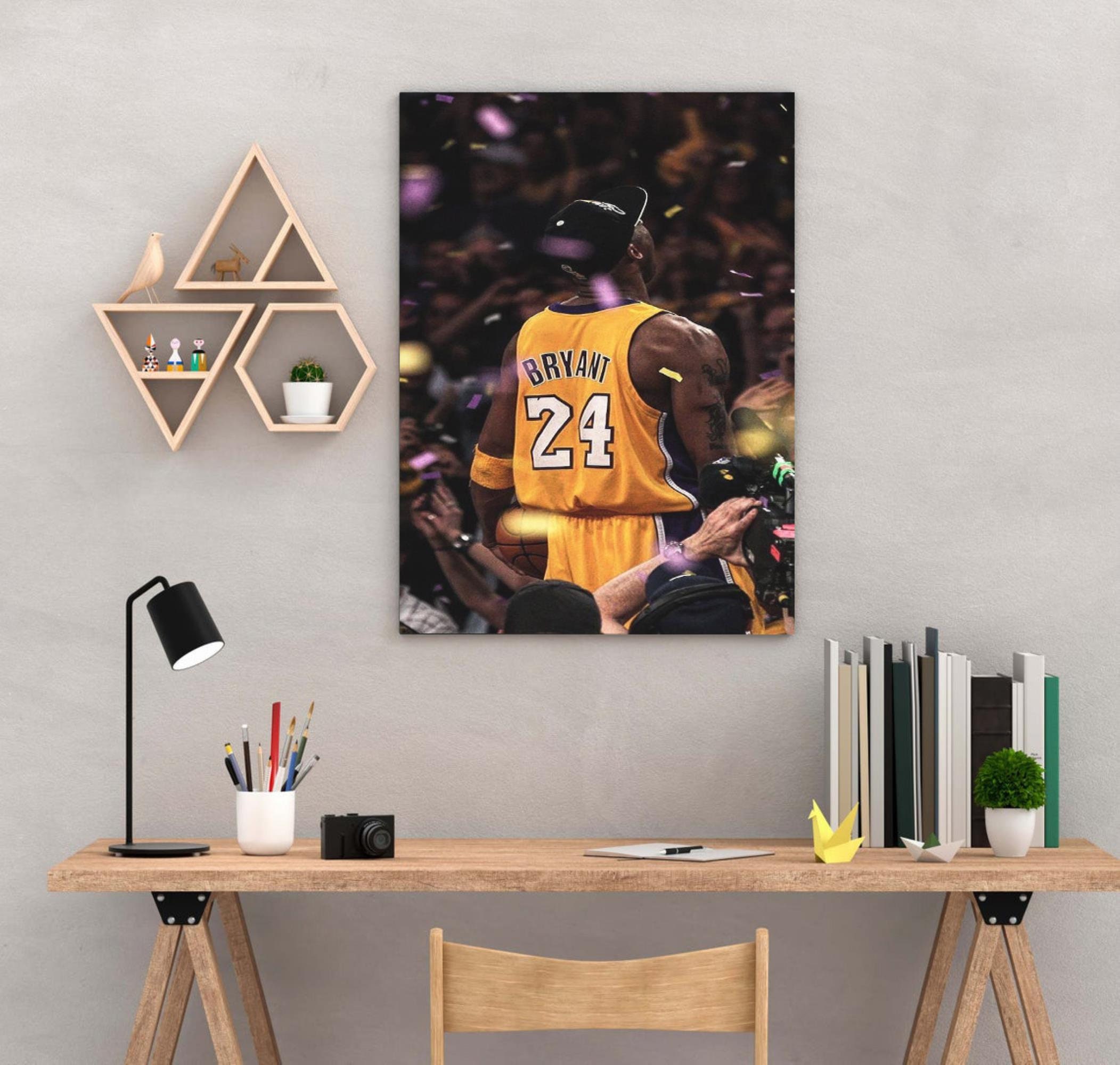 Kobe Bryant Poster Frame Kobe Bryant Art Los Angeles Lakers Etsy