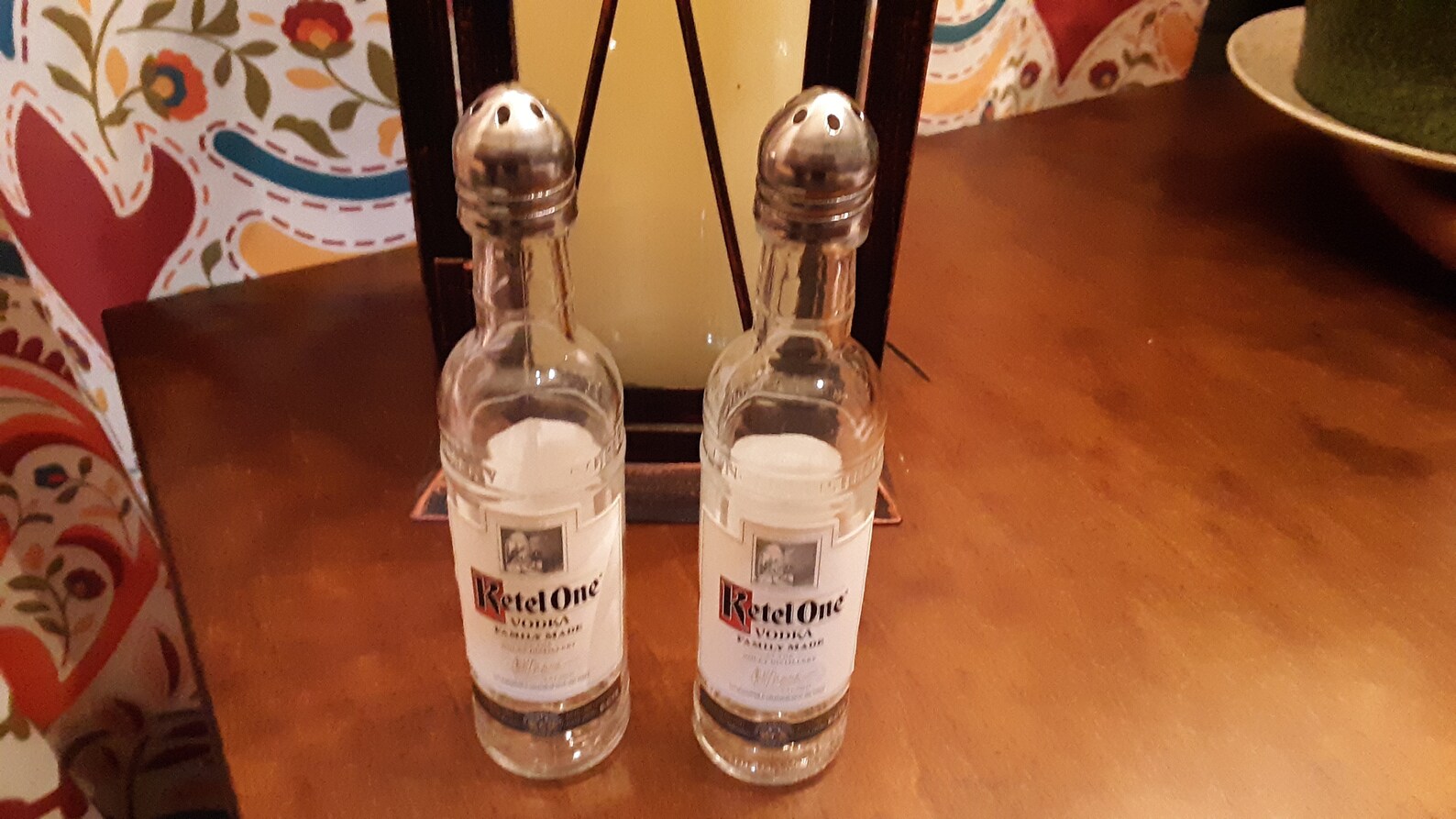 Ketel One Vodka Mini 50ml GLASS Bottles 1 Pair Upcycled Etsy