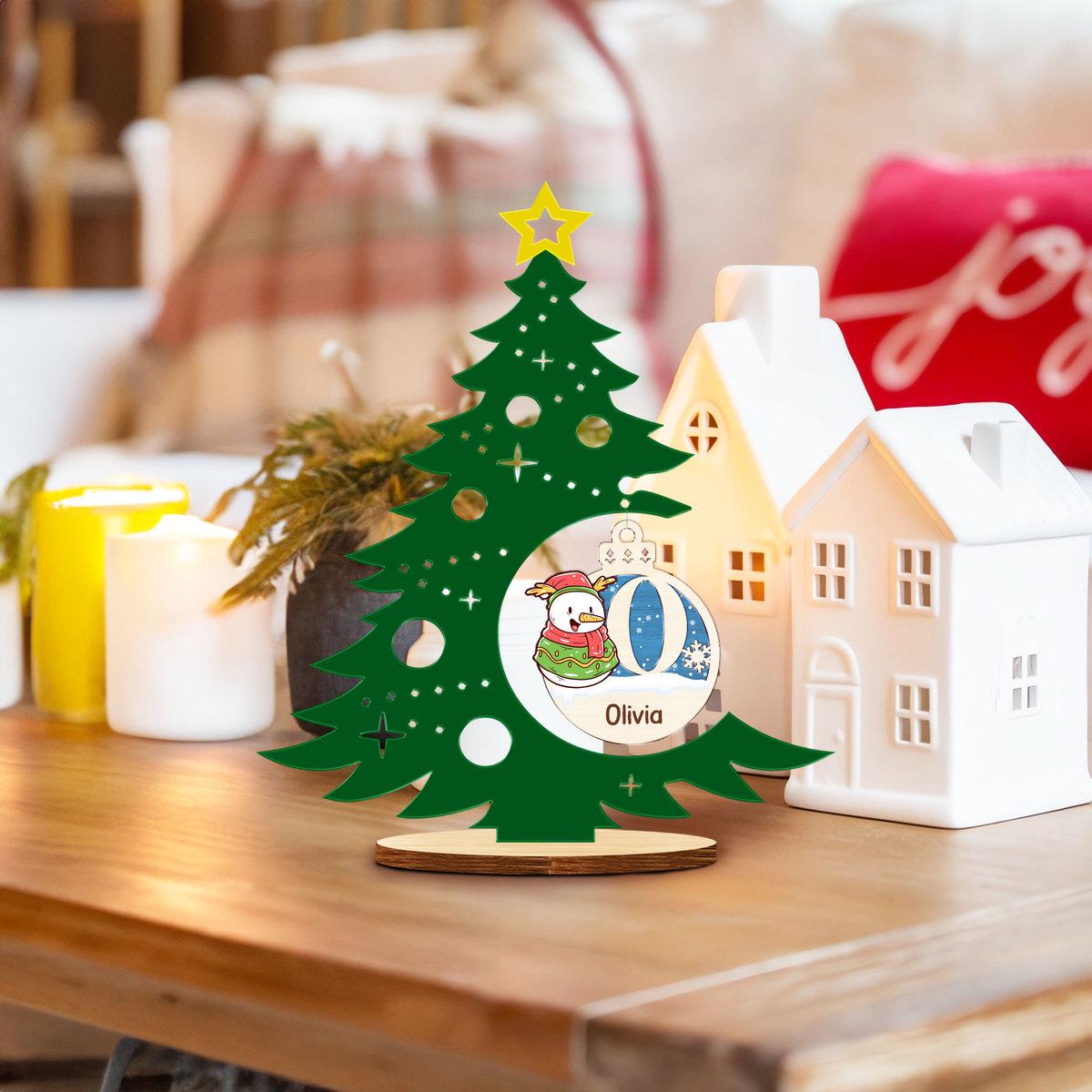 Lot De 24 Décorations De Noël En Bois à Suspendre - Père Noël, Bonhommes De Neige, Pour Sapin, Maison, Fête