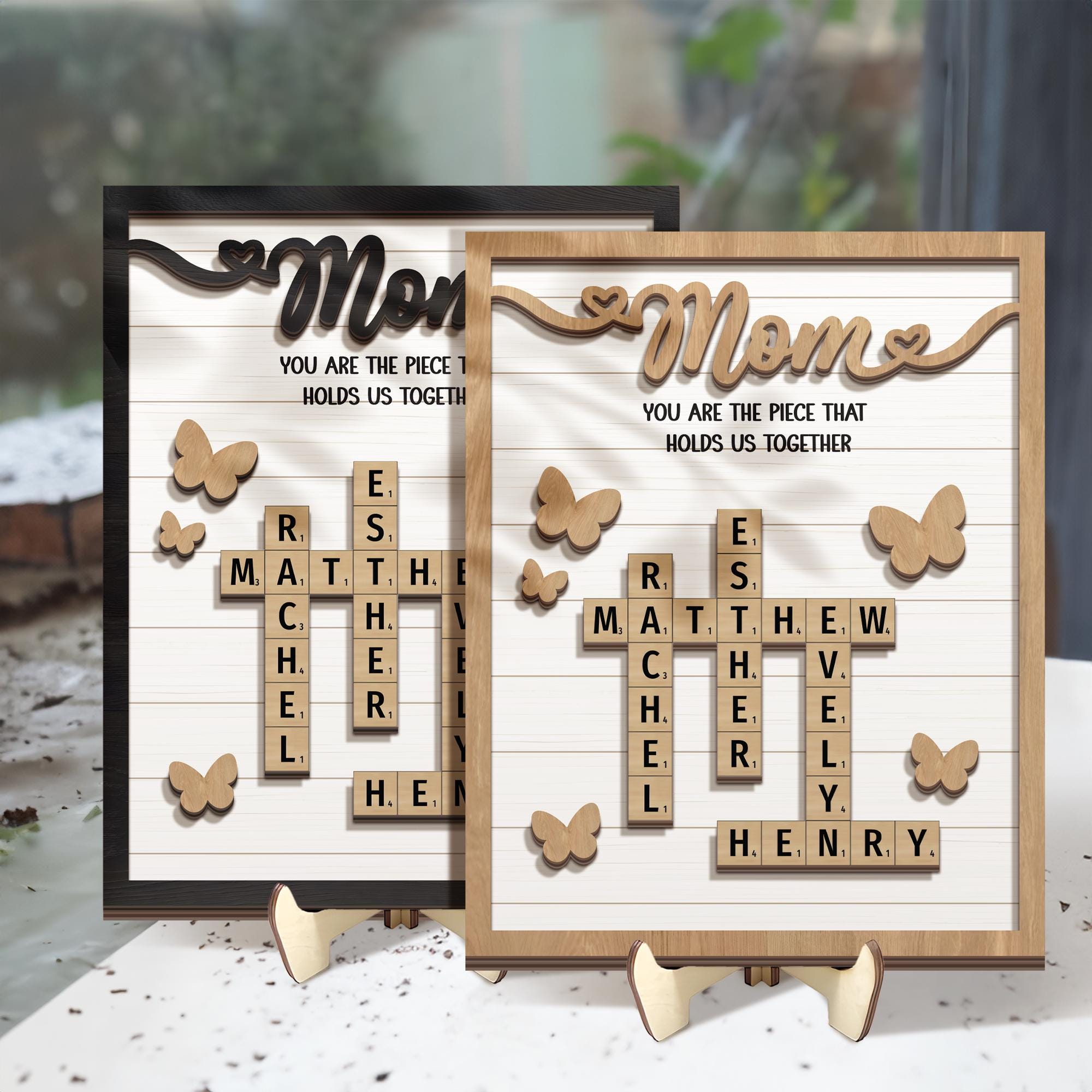 Custom Mothers Day Puzzle Sign | Personalized Gift for Mom | Mom You ...