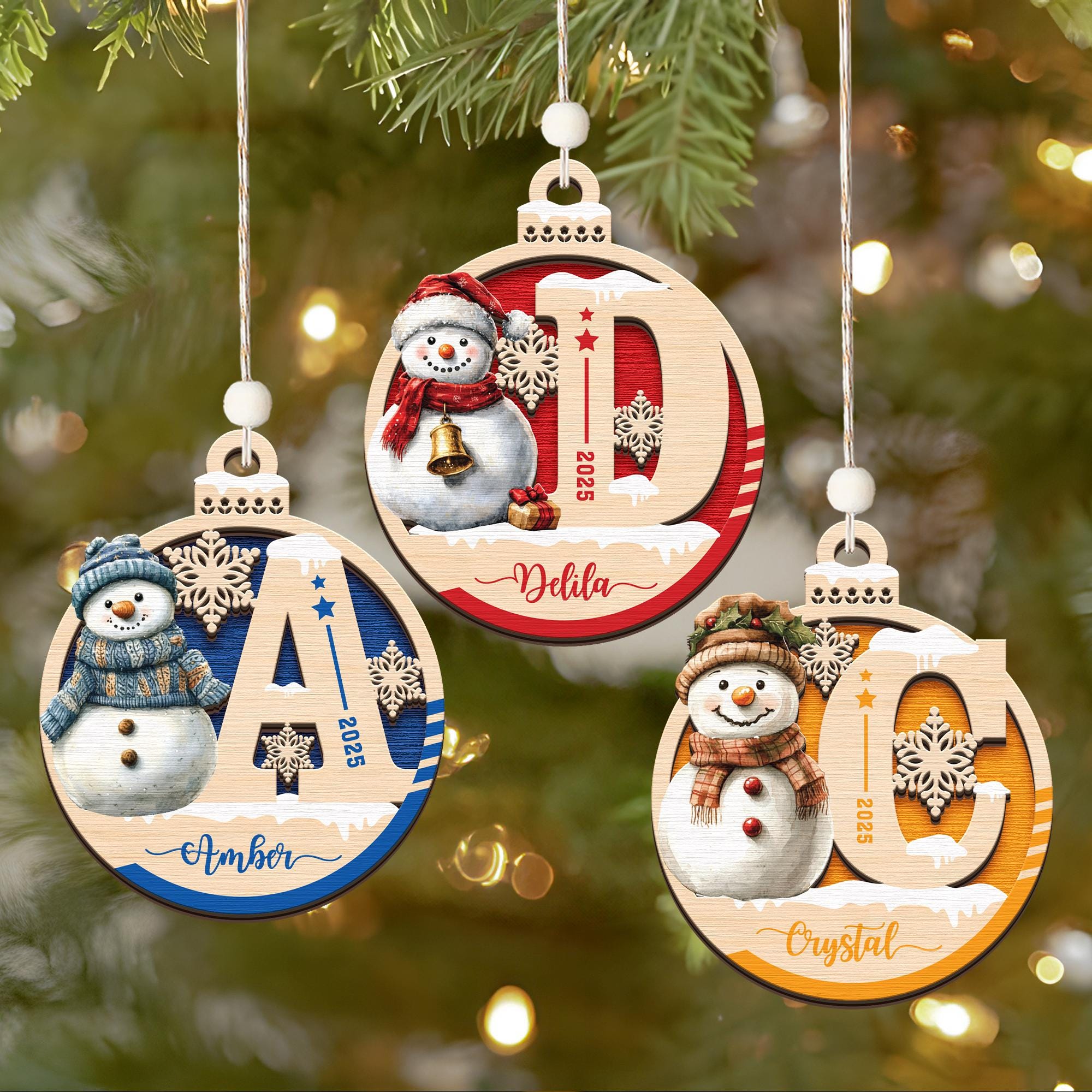 Décoration De Noël TARGET – Initiale E – Fausse Fourrure Marron – NEUVE