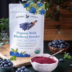 Ancient Choice Organic Wild Blueberry Powder