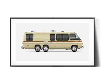 GMC Eleganza II Motorhome Print