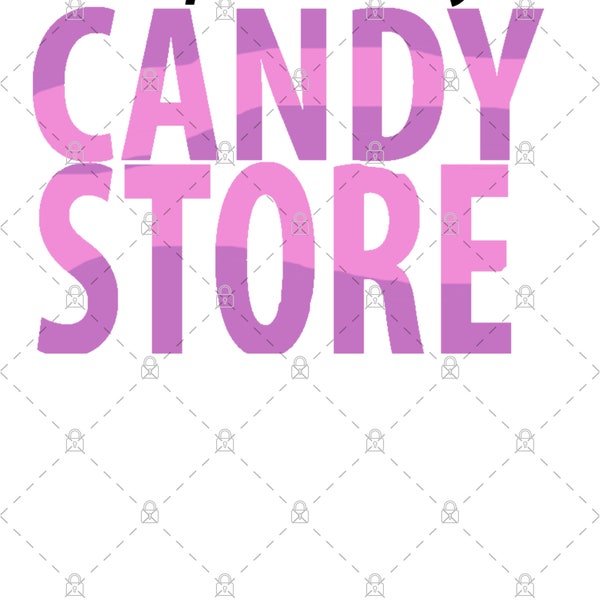 Candy Store-Heathers The Musical, Digital Download, File Download, Png Only, Digital Png, Print File Design, Clipart