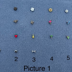 Origami Owl Jewelry Findings, Floating charms, Origami Owl charms, Charms for lockets, Charms for floating pendant, Floating locket charm