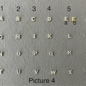 Letter floating charms, Charm fits Origami Owl Lockets, Charms for lockets, Locket charms, Floating Charm, Letter Charms,Personalized gift