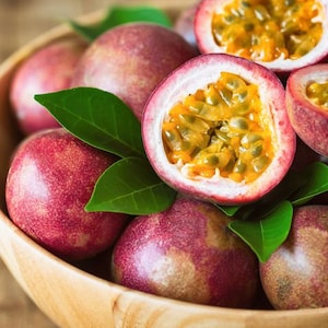 50 Organic Passion Fruits Seed | Home Grown in California | Chanh Day | Non-GMO Seeds | New Crops | Fast shipping!