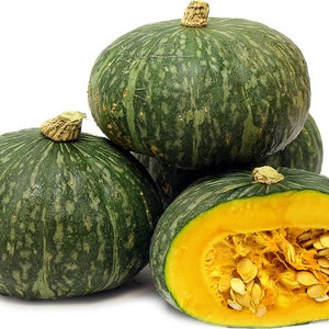 15 Organic Kabocha Seeds | Japanese Squash | Buttercup Squash | Asian Pumpkin | Non-GMO | Fresh Crops | Home Grown | Free Shipping!