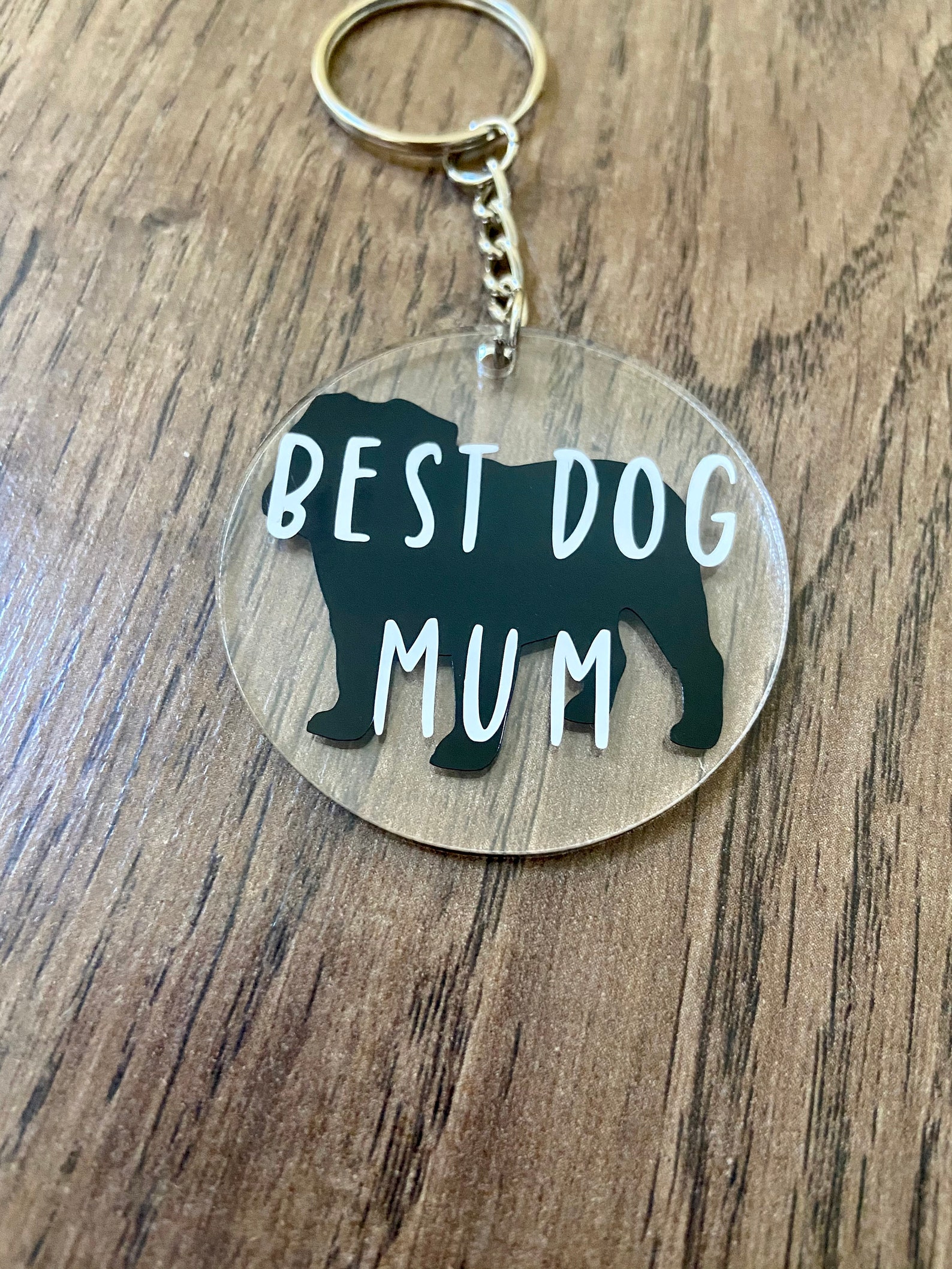 Best dog mum keyring personalise with your choice of brand Etsy