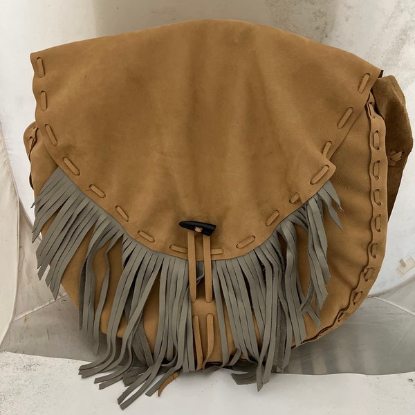 Shaman Drum leather Bag 18"