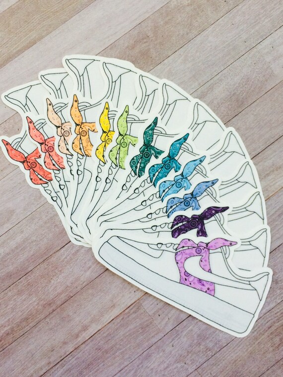 Bandana Air Force 1 Shoe Stickers 