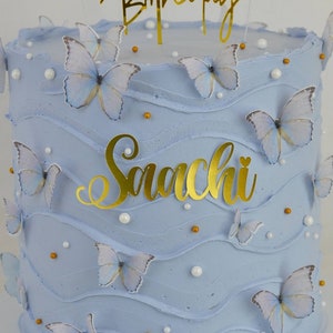 Names Charms for Cakes, Custom name for cakes
