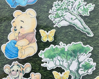 Baby Pooh & Friends Edible Image Cake Toppers