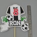 Soccer Custom Cake Topper, Custom Cake Topper, Soccer Cake Decor - Etsy