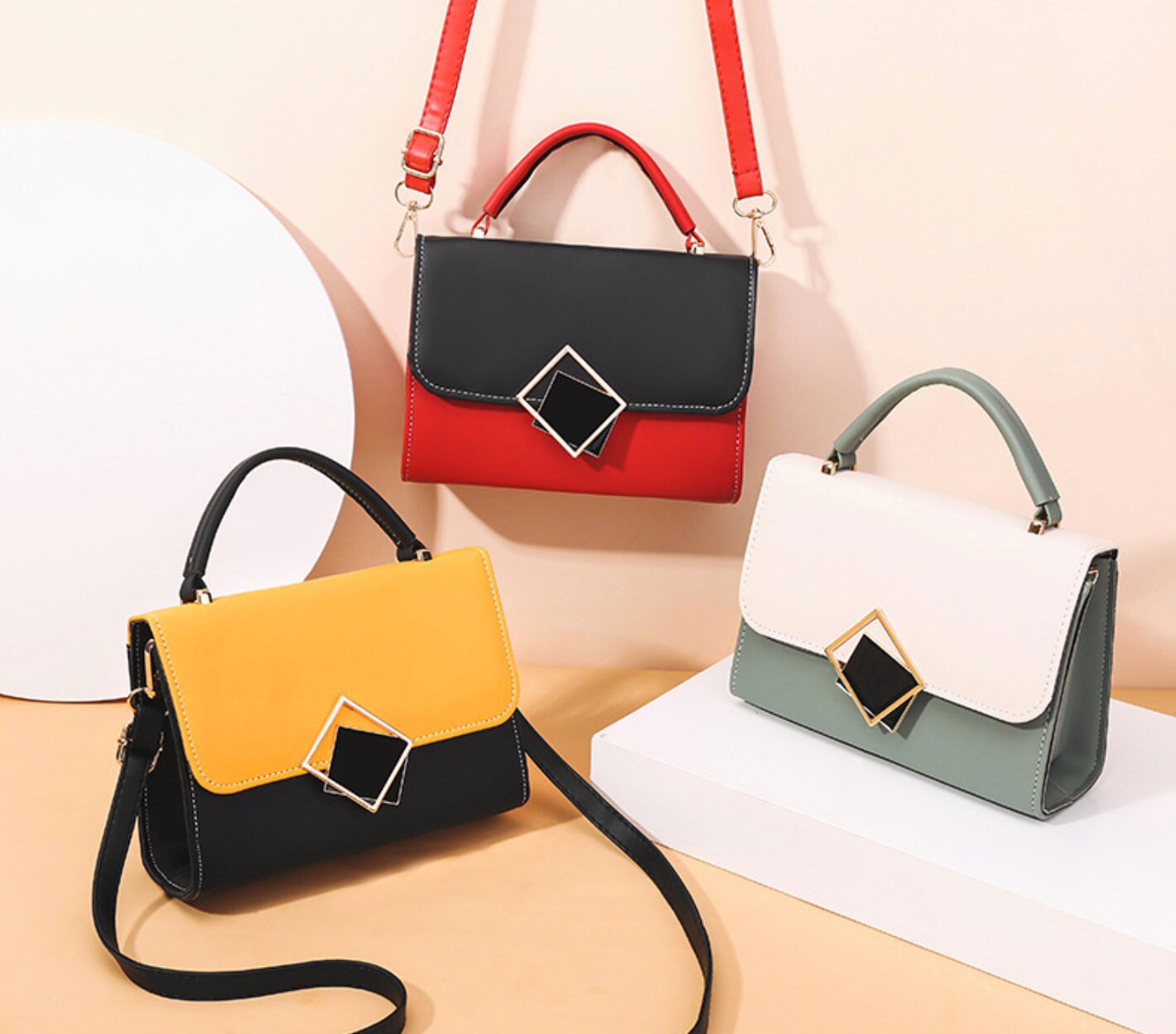 single handle handbags