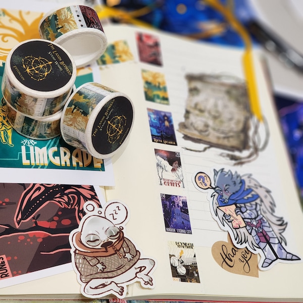 Lands between Elden Ring Stamp Washi tape