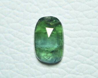 51.50 carats green tourmaline rosecuts