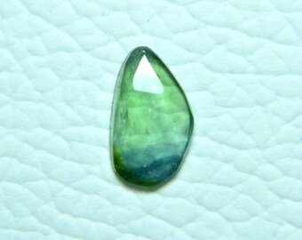 51.50 carats green tourmaline rosecuts