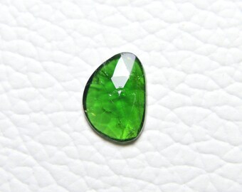 51.50 carats green tourmaline rosecuts
