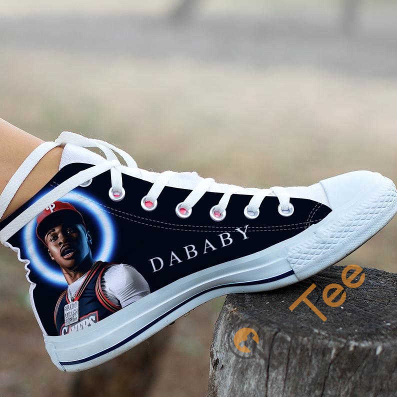 Dababy Rapper Music Hightop Canvas Shoes Birthday Unisex