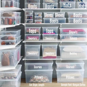 1pc Extra-large Stackable Plastic Storage Basket, Wardrobe Organizer Box &  Container, Drawer Organizer For Wardrobe, Closet, Kitchen, Bathroom, Office