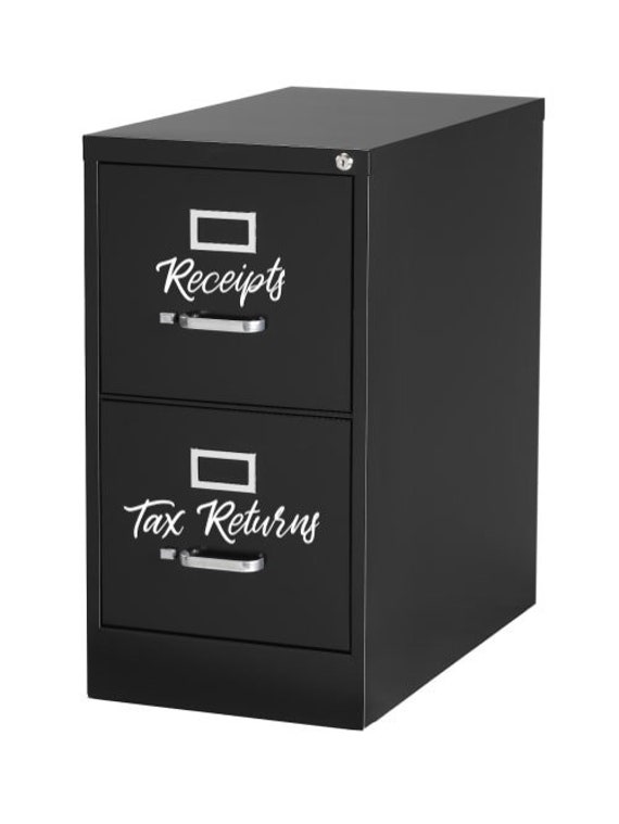 File Labels // Office Organization Labels // Custom Etsy