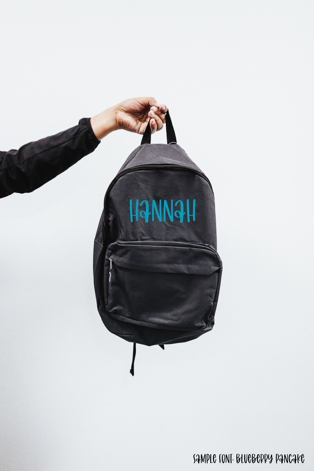 Personalized Iron on Backpack Sticker // Custom Iron on Daycare Labels