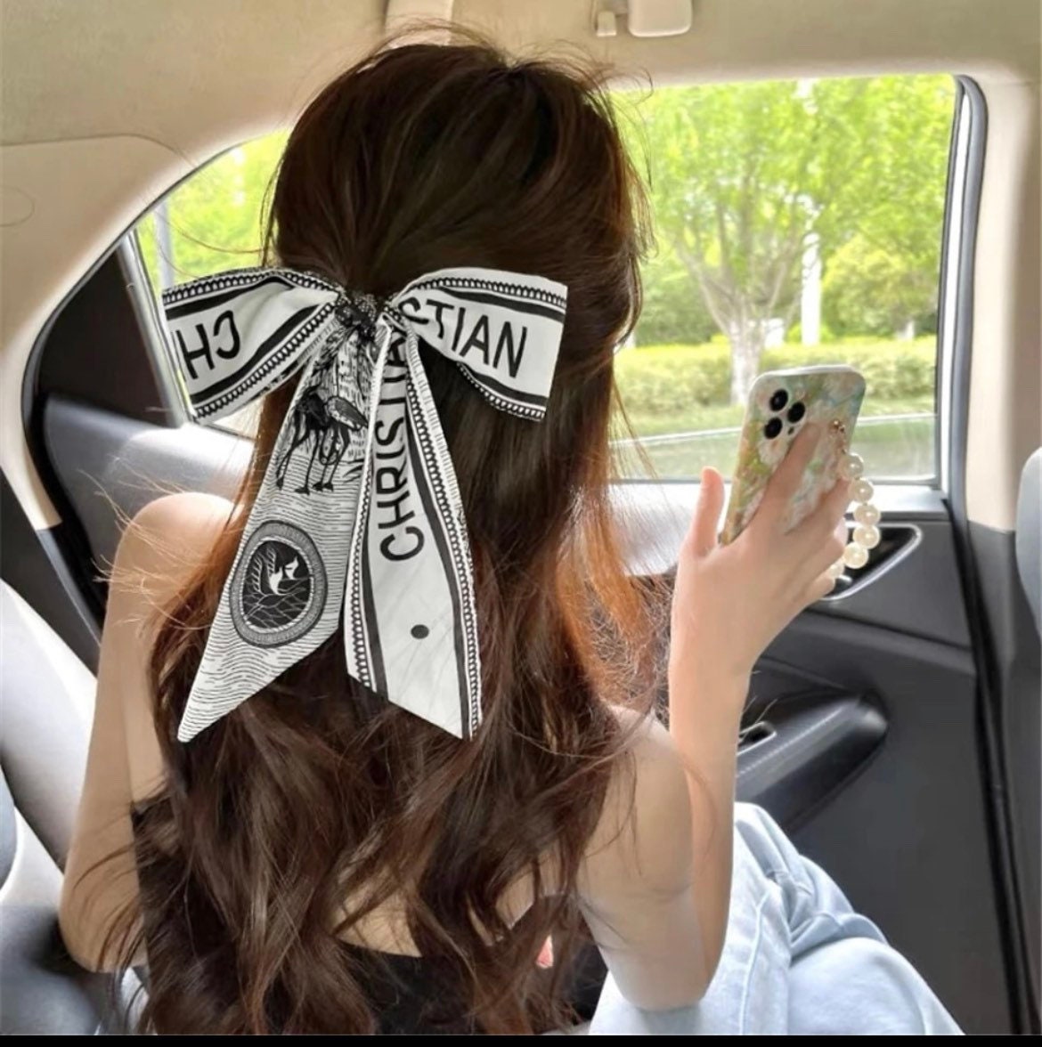 Retro Elegant Headband Fashion Women Simple Personality Bow 