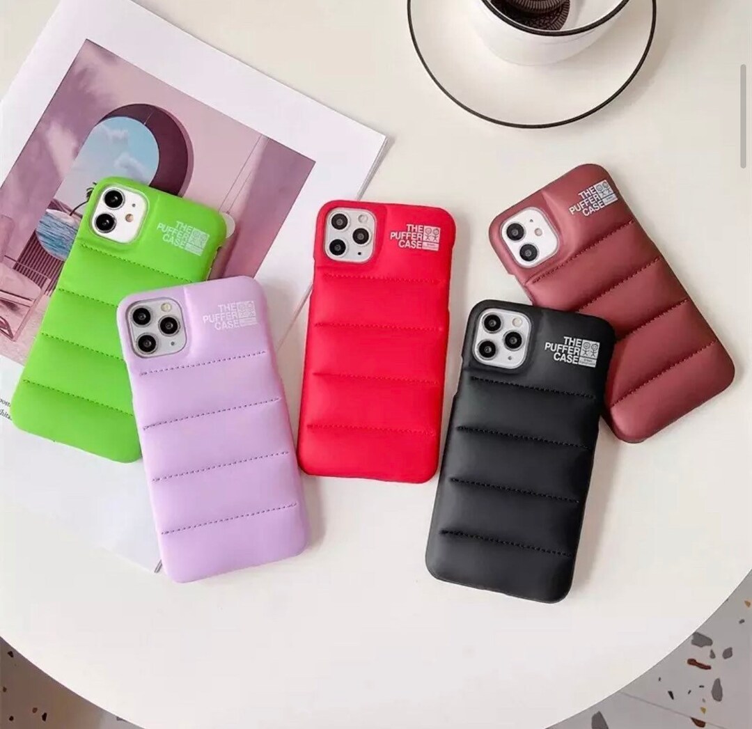The Puffer Case for Apple iPhone 13 12 Pro Max 11 X XS XR 7 8 6 Plus