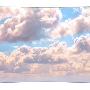 Bright Summer Sky Clouds Tapestry